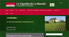 Desktop Screenshot of lamazelle.be
